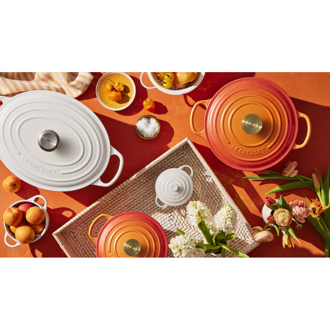 Le Creuset Stoneware 8 oz. Mini Round Cocotte with Lid